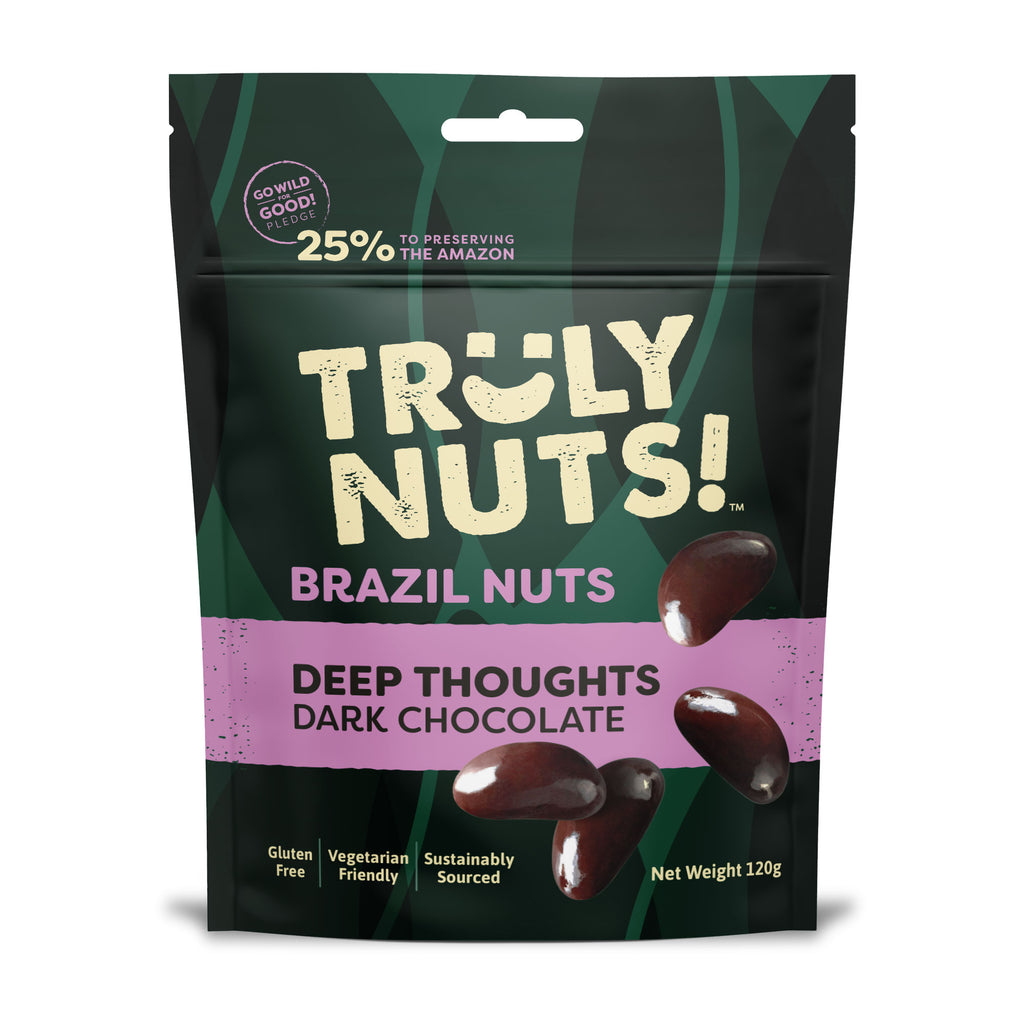 BRAZIL NUTS - Belgian Dark Chocolate 120g