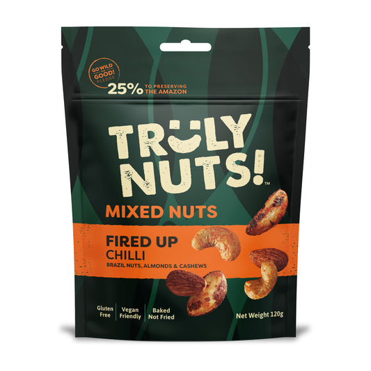 MIXED NUTS - Fired Up Chilli 120g