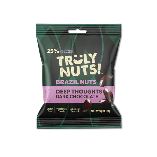 BRAZIL NUTS - Belgian Dark Chocolate 30g