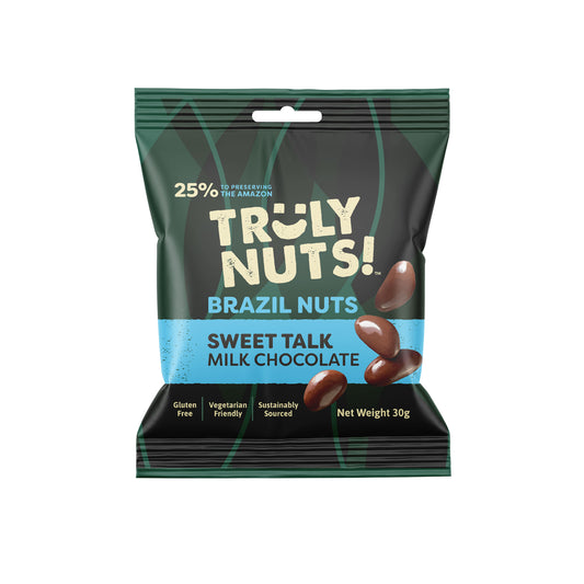 BRAZIL NUTS - Belgian Milk Chocolate 30g