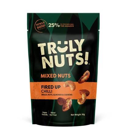 MIXED NUTS - Fired Up Chilli 30g