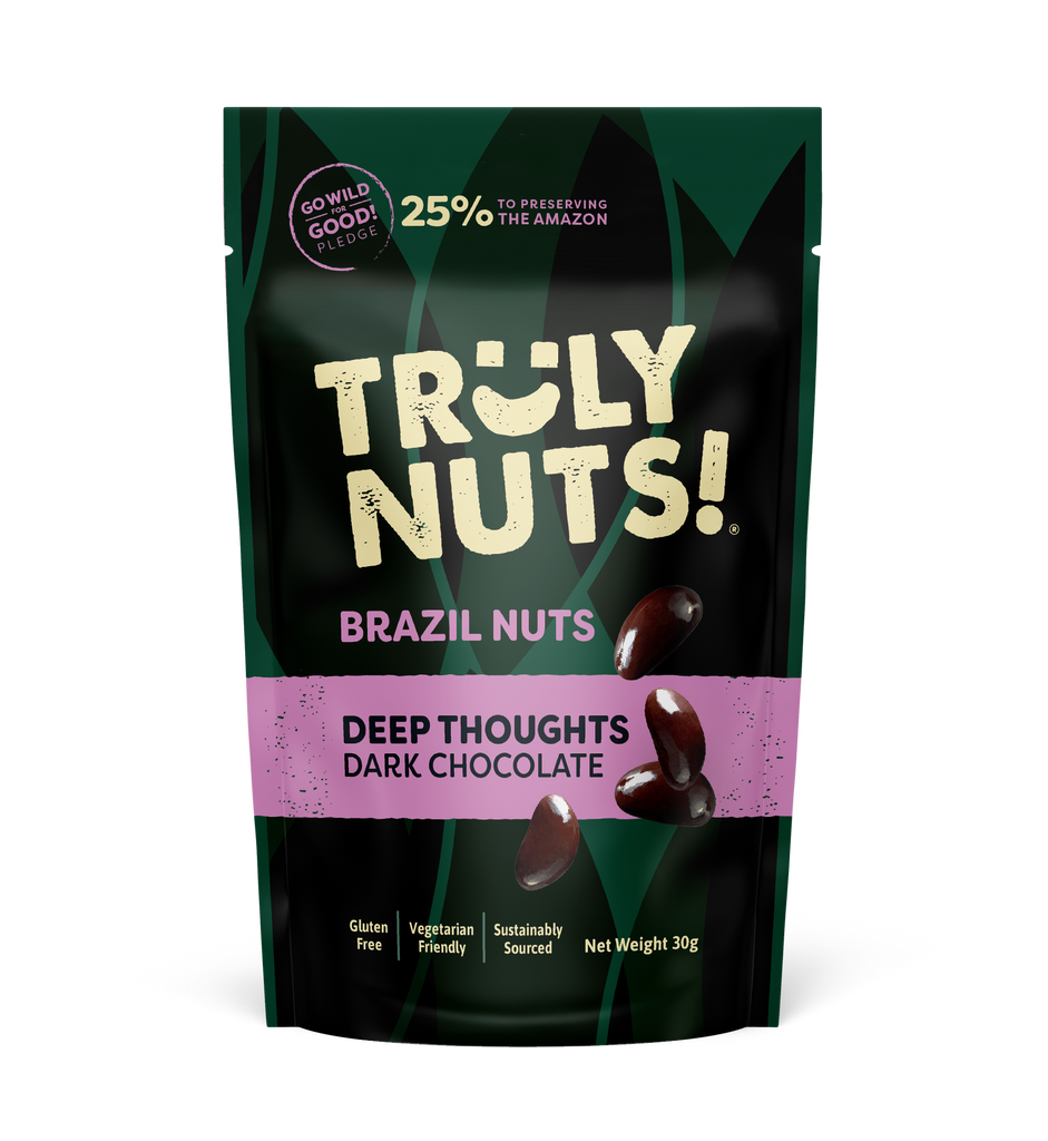 BRAZIL NUTS - Belgian Dark Chocolate 30g